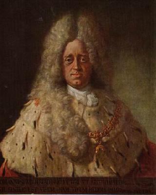 Jan Frans van Douven Portrait of Johann Wilhelm, Elector Palatine (1658-1716) Norge oil painting art